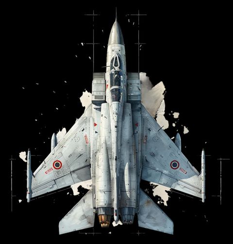 Obrázek produktu Dámské tričko Stíhačka Dassault Rafale