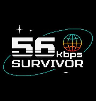 Obrázek 2 produktu Pánská mikina Přežil jsem 56 kbps Internet Survivor