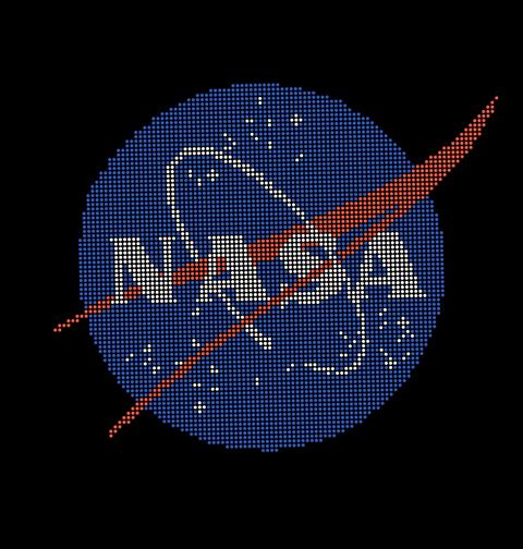 Obrázek produktu Dětské tričko Pixelated NASA
