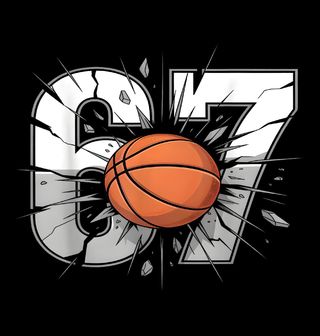 Obrázek 2 produktu Dámské tričko Basketbalové Skóre 6–7 Six Seven 67