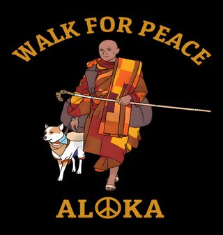Obrázek 1 produktu Pánské tričko Aloka Walk for Peace