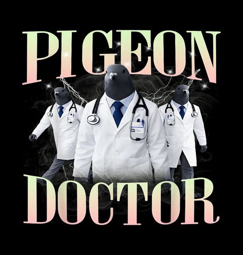 Obrázek produktu Dětské tričko Holubí doktor Pigeon Doctor