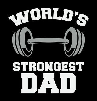 Obrázek 2 produktu Pánská mikina Nejsilnější Táta na Světě World’s Strongest Dad