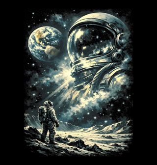 Obrázek 2 produktu Pánská mikina Astronaut v Nekonečném Vesmíru