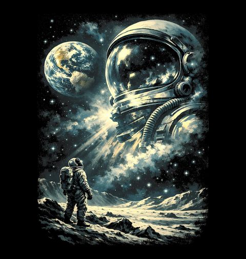 Obrázek produktu Pánská mikina Astronaut v Nekonečném Vesmíru