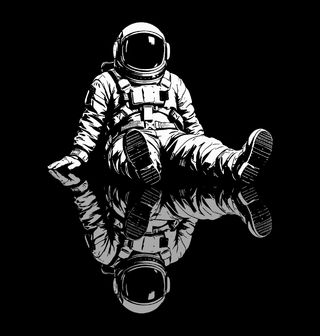 Obrázek 2 produktu Pánská mikina Ztracený Astronaut v Nekonečném Vesmíru