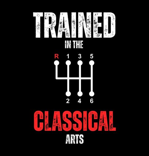 Obrázek produktu Pánské tričko Manuální Převodovka Trained in the classical arts