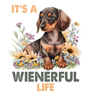 Obrázek 2 produktu Pánské tričko Jezevčík It’s A Wienerful Life