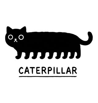 Obrázek 2 produktu Dětské tričko Kočičí Housenka Caterpillar