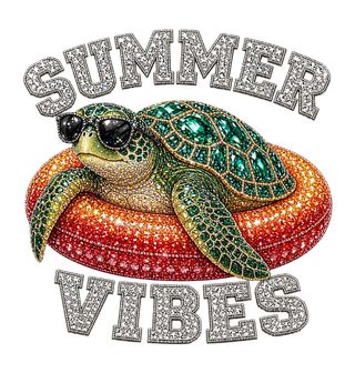 Obrázek 1 produktu Pánské tričko Diamantová Želva Summer Vibes