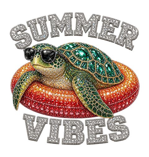 Obrázek produktu Pánské tričko Diamantová Želva Summer Vibes