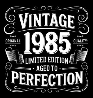 Obrázek 1 produktu Pánské tričko Vintage 1985 Limitovaná Edice
