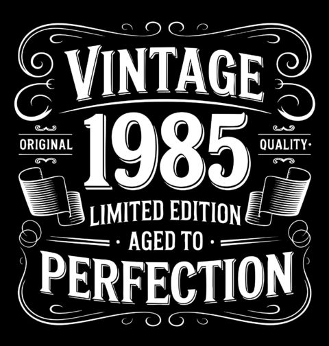 Obrázek produktu Pánské tričko Vintage 1985 Limitovaná Edice