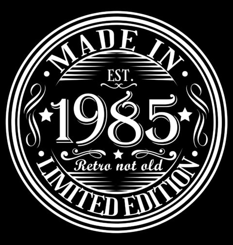 Obrázek produktu Pánská mikina Vyrobeno v roce 1985 Made in 1985