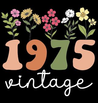 Obrázek 1 produktu Pánské tričko Květinový Ročník 1975