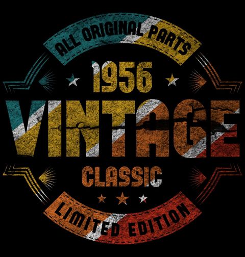 Obrázek produktu Dámské tričko Vintage 1956 Classic