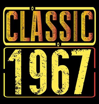 Obrázek 1 produktu Pánské tričko Ročník 1967 Classic