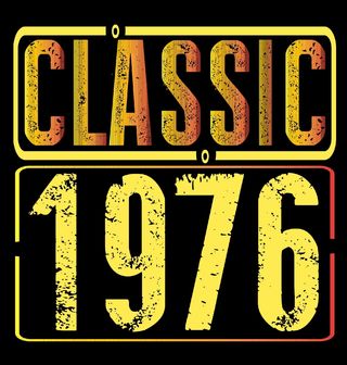 Obrázek 1 produktu Dámské tričko Ročník 1976 Classic