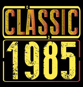 Obrázek 1 produktu Pánské tričko Ročník 1985 Classic