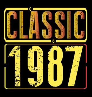 Obrázek 1 produktu Pánské tričko Ročník 1987 Classic