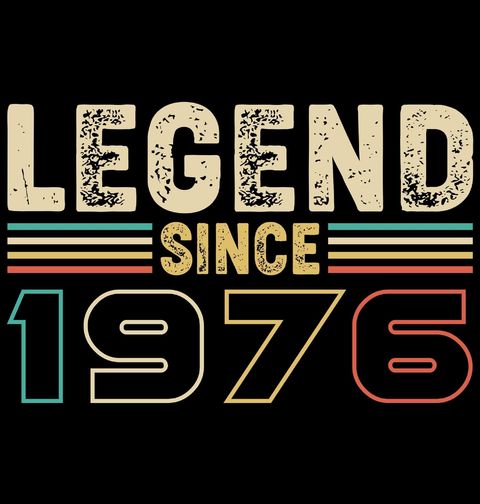 Obrázek produktu Pánské tričko Legenda od roku 1976 Legend since 1976