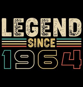 Obrázek 2 produktu Pánské tričko Legenda od roku 1964 Legend since 1964