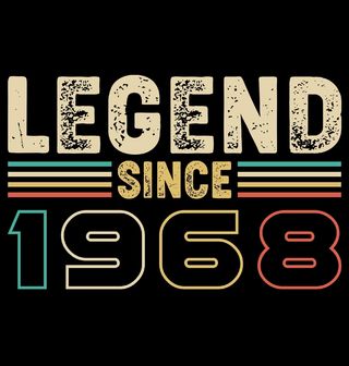 Obrázek 2 produktu Pánské tričko Legenda od roku 1968 Legend since 1968
