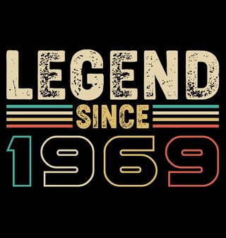 Obrázek 2 produktu Pánské tričko Legenda od roku 1969 Legends since 1969