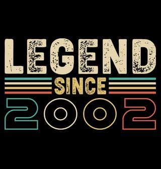 Obrázek 2 produktu Dámské tričko Legenda od roku 2002 Legend since 2002