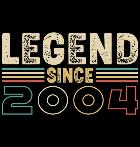 Obrázek produktu Dámské tričko Legenda od roku 2004 Legend since 2004