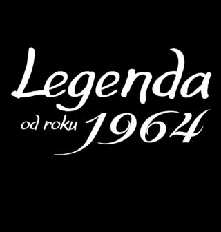 Obrázek 1 produktu Pánské tričko Legenda od roku 1964