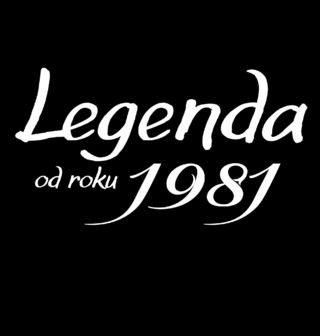Obrázek 1 produktu Pánské tričko Legenda od roku 1981