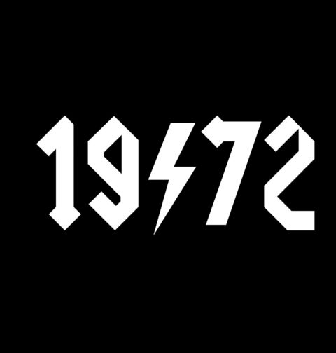 Obrázek produktu Pánské tričko Rockový Ročník 1972 ACDC