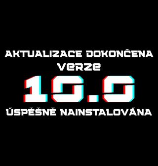 Obrázek 2 produktu Dětské tričko Aktualizace dokončena Verze 10 Úspěšně Nainstalována