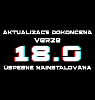 Obrázek 2 produktu Pánské tričko Aktualizace dokončena Verze 18 Úspěšně Nainstalována