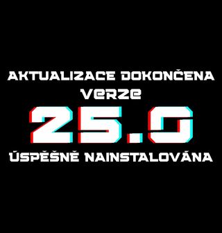 Obrázek 2 produktu Dámské tričko Aktualizace dokončena Verze 25 Úspěšně Nainstalována
