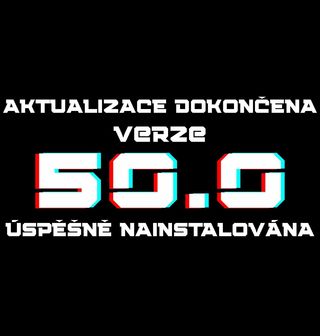 Obrázek 2 produktu Pánské tričko Aktualizace dokončena Verze 50 Úspěšně Nainstalována