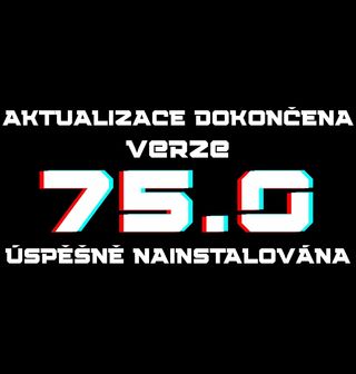 Obrázek 2 produktu Dámské tričko Aktualizace dokončena Verze 75 Úspěšně Nainstalována