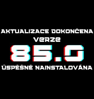 Obrázek 2 produktu Dámské tričko Aktualizace dokončena Verze 85 Úspěšně Nainstalována