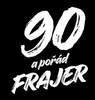 Obrázek 1 produktu Pánská mikina 90 a pořád Frajer