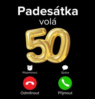 Obrázek 1 produktu Pánská mikina Padesátka volá Phone Call