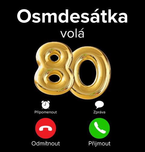 Obrázek produktu Pánská mikina Osmdesátka volá Phone Call