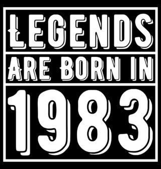 Obrázek 2 produktu Pánská mikina Legendy se rodí 1983 Legends are born in 1983