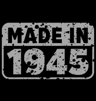 Obrázek 2 produktu Pánské tričko Vyrobeno v Roce 1945