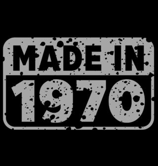 Obrázek 2 produktu Pánské tričko Vyrobeno v Roce 1970