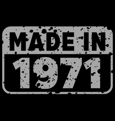 Obrázek produktu Dámské tričko Vyrobeno v Roce 1971
