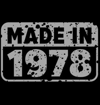 Obrázek 2 produktu Pánské tričko Vyrobeno v Roce 1978