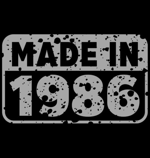 Obrázek produktu Dámské tričko Vyrobeno v Roce 1986