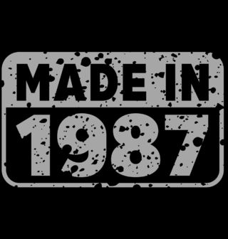 Obrázek 2 produktu Pánské tričko Vyrobeno v Roce 1987