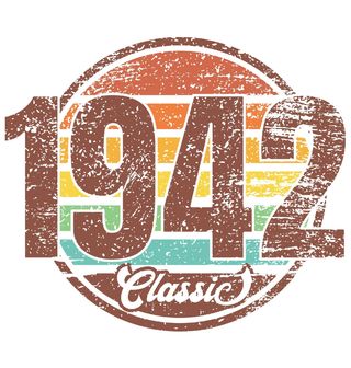 Obrázek 1 produktu Pánské tričko Ročník 1942 Retro Classic